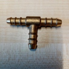 EQUAL T BARBED 8mm BRASS GAS FITTING scCX-B-91A